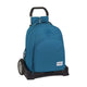 Mochila Escolar con Ruedas Evolution BlackFit8 Egeo Azul