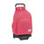 Mochila Escolar con Ruedas 905 BlackFit8 Rosa