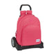 Mochila Escolar con Ruedas Evolution BlackFit8 Rosa