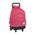 Mochila Escolar con Ruedas Compact BlackFit8 Rosa