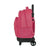 Mochila Escolar con Ruedas Compact BlackFit8 Rosa