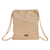 Bolsa Mochila con Cuerdas Safta Beige