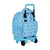 Mochila Escolar con Ruedas Compact Moos Azul claro