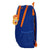 Mochila Escolar Valencia Basket Azul Naranja