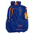 Mochila Escolar Valencia Basket Azul Naranja