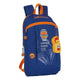 Mochila Infantil Valencia Basket Azul Naranja