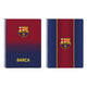 Libreta de Anillas F.C. Barcelona A5 Granate Azul marino