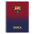 Libreta de Anillas F.C. Barcelona A5 Granate Azul marino