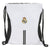 Bolsa Mochila con Cuerdas Real Madrid C.F. Blanco Negro