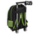 Mochila Escolar con Ruedas 705 The Mandalorian Negro Verde