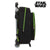 Mochila Escolar con Ruedas 705 The Mandalorian Negro Verde