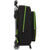 Mochila Escolar con Ruedas 705 The Mandalorian Negro Verde