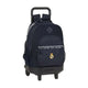 Mochila Escolar con Ruedas Compact Real Madrid C.F. Azul marino