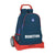 Mochila Escolar con Ruedas Evolution Benetton Navy Azul marino