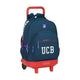 Mochila Escolar con Ruedas Compact Benetton Navy Azul marino