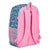 Mochila Escolar Benetton Blooming Rosa