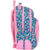 Mochila Escolar Benetton Blooming Rosa