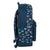 Mochila Escolar Benetton Dot Com Azul marino