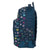 Mochila Escolar Benetton Dot Com Azul marino