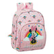 Mochila Infantil Safta Minnie Mouse Arcoíris (28 x 34 x 10 cm)