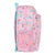 Mochila Infantil Glow Lab Best Friends Rosa