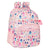 Mochila Escolar Glow Lab Welcome Home Rosa