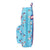 Plumier Mochila Rollers Moos Multicolor Azul claro (33 Piezas)