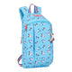 Mochila Casual Rollers Moos Multicolor Azul claro