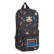 Plumier Mochila Paul Frank Retro Gamer Negro (33 Piezas)