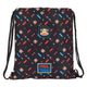 Bolsa Mochila con Cuerdas Paul Frank Retro Gamer Negro