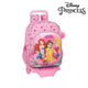 Mochila Escolar con Ruedas 905 Princesses Disney Express Yourself Rosa