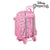 Mochila Escolar con Ruedas 905 Princesses Disney Express Yourself Rosa