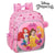 Mochila Escolar Princesses Disney Express Yourself Rosa