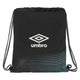 Bolsa Mochila con Cuerdas Umbro Negro