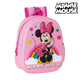 Mochila Infantil 3D Minnie Mouse Rosa