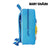 Mochila Infantil 3D Baby Shark Azul claro