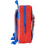 Mochila Infantil 3D Spiderman Azul Rojo