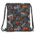 Bolsa Mochila con Cuerdas Team Heretics Gris Naranja