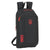 Mochila Escolar Atlético Madrid Negro