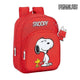 Mochila Infantil Snoopy Rojo