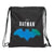 Mochila Saco Infantil Batman Bat-Tech Negro