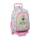 Mochila Escolar con Ruedas 905 Barbie Girl Power