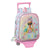 Mochila Escolar con Ruedas 805 Barbie Girl Power