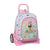 Mochila Escolar con Ruedas Evolution Barbie Girl Power