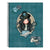 Libreta Gorjuss Sea Nixie Negro Turquesa A4