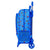 Mochila Escolar con Ruedas SuperThings Azul Multicolor