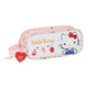 Estuche Escolar Hello Kitty Happiness Girl Rosa Blanco (21 x 8 x 6 cm)