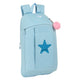 Mochila Casual Star Glow Lab Azul claro