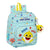 Mochila Escolar Baby Shark Beach day Amarillo Azul claro (22 x 27 x 10 cm)