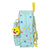 Mochila Escolar Baby Shark Beach day Amarillo Azul claro (22 x 27 x 10 cm)